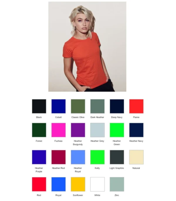 Fruit of the Loom SS148 Ladies Iconic T-Shirt